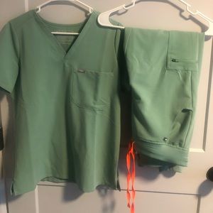 FIGS- BOTH SETS WORN ONCE. $70 per pair.